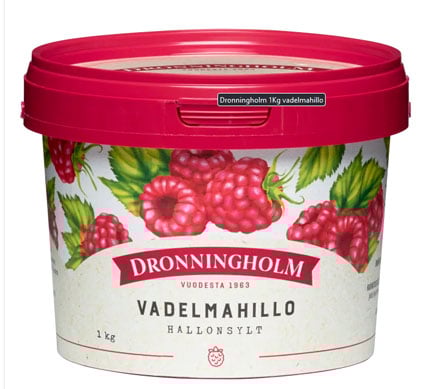 Dronningholm Vadelmahillo 1kg